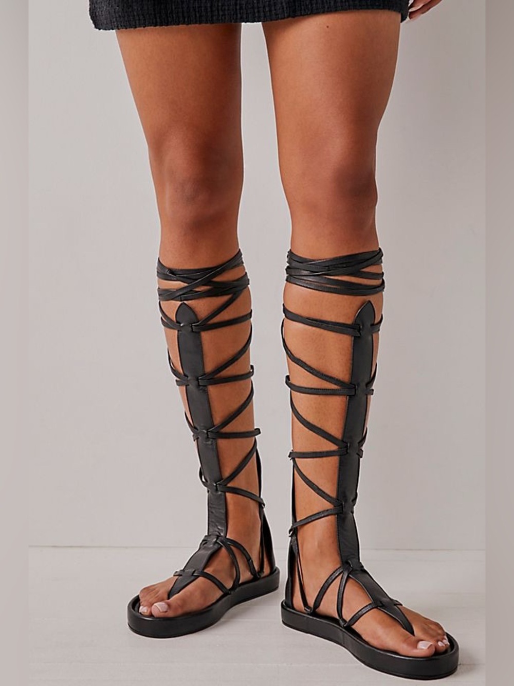 Free People (FP) Collection - Capri Tall Gladiator Sandals - Size 7